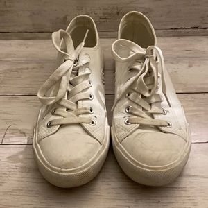 White Leather Sneakers